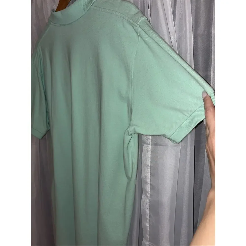 Polo Ralph Lauren Mens Classic Short Sleeve Polo Shirt Mint Green Size Large